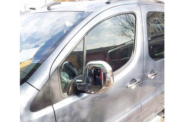 Citroen Berlingo Krom Ayna Kapağı 2prç 2008-2012 Arası P.Çelik - Resim 4