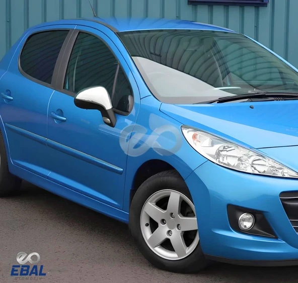 Peugeot 207 Krom Ayna Kapağı 2 prç. 2006 Üzeri P. Çelik - 3