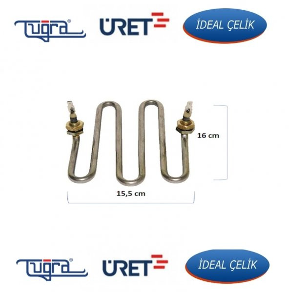Tuğra-Üret-İdeal Semaver Çay Kazanı Makinası Rezistansı 2000 Watt