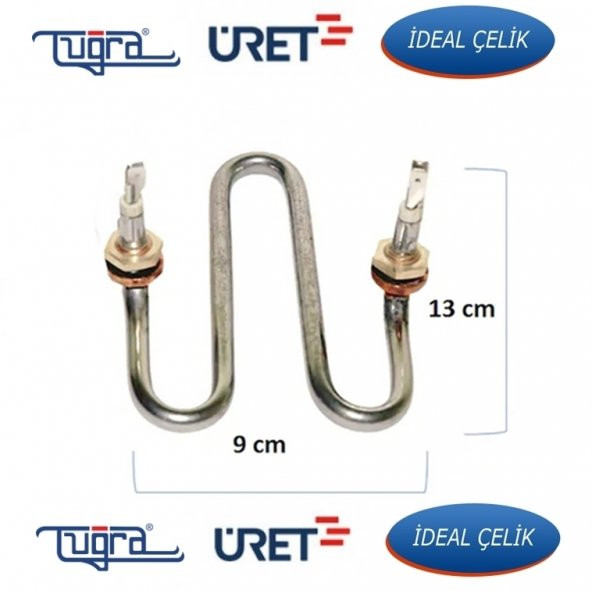 Tuğra-Üret-İdeal Semaver Çay Kazanı Makinası Rezistansı 1000 Watt