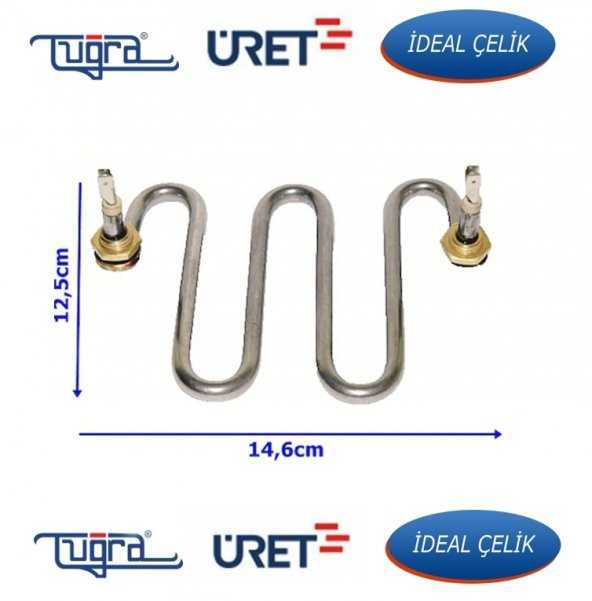 Tuğra-Üret-İdeal Semaver Çay Kazanı Makinası Rezistansı 1500 Watt