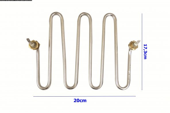 Tuğra-Üret-İdeal Semaver Çay Kazanı Makinası Rezistansı 2500 Watt - 2