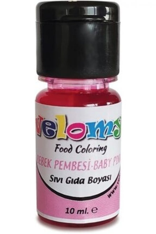 Bebek Pembe Sıvı Gıda Boyası 10 Ml