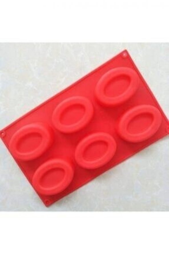 Oval Silikon Sabun Kalıbı - 1