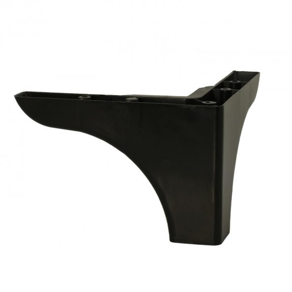 Mobilya Kanepe Sehpa Puf Koltuk Ayağı Baza Ayak 10 cm Siyah (4 ADET) - 2