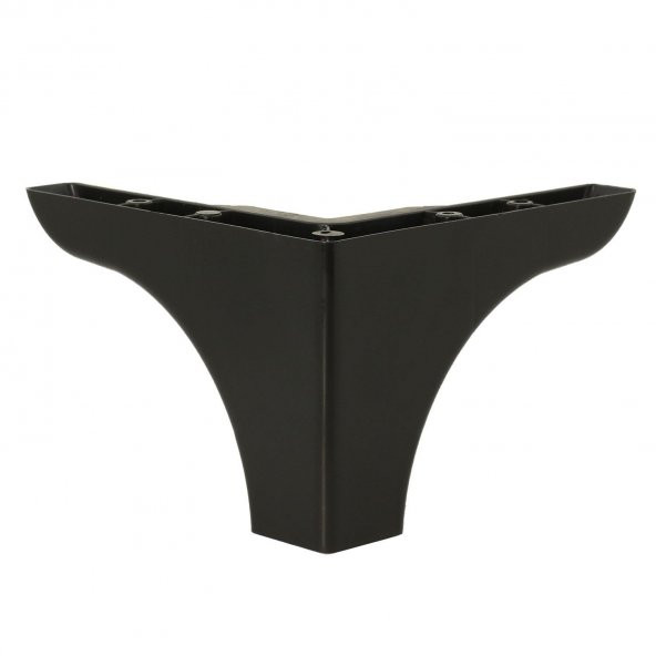 Mobilya Kanepe Sehpa Puf Koltuk Ayağı Baza Ayak 10 cm Siyah (4 ADET) - 5