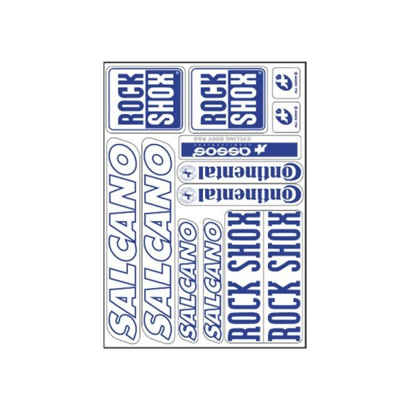 Bisiklet Sticker Yazı Seti Salcano