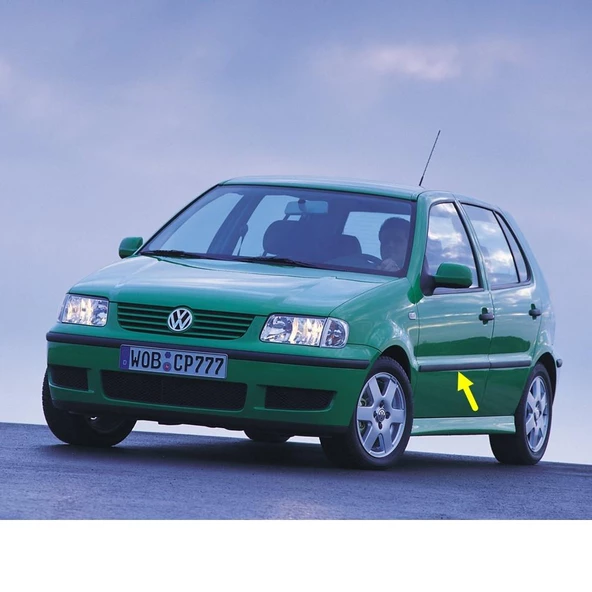 VW Polo HB 2000-2002 Ara Kasa Sol Ön Kapı Çıtası 6N4853071