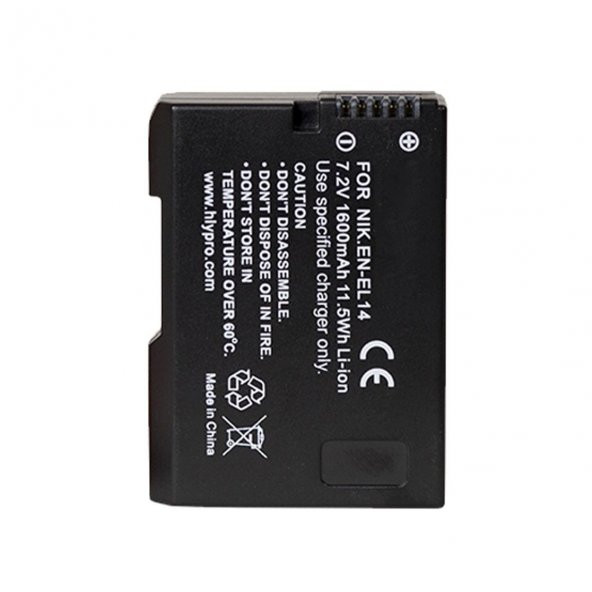 Cazipshop Nikon EN-EL14 Batarya(1600Mah)+Şarj Aleti Cihazı Seti - 2