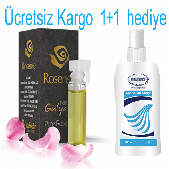 Rosense Gül Yağı 1 gr 1 Adet + 1 Hediye