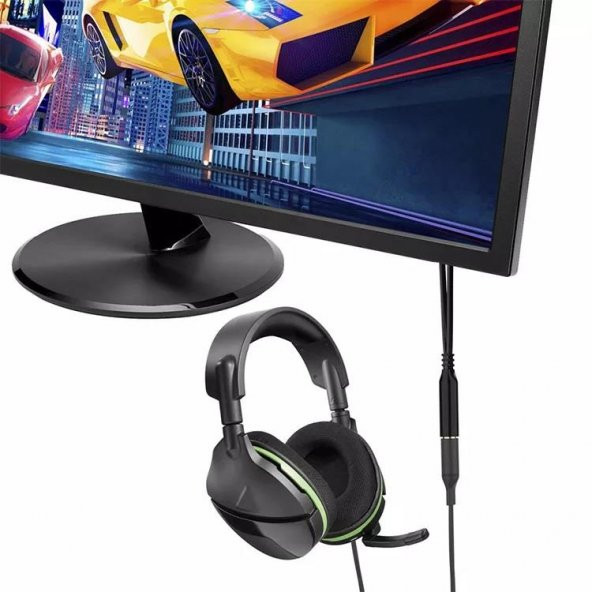 PrimeX PX-8005 Tek Girişli Kulaklığı Bilgisayara Bağlama, Kulaklık ve Mikrofon Ayırıcı, 1 Dişi 2 Ekek 3.5mm Jak Mikrofonlu Kulaklık Ayırıcı, Çevirici - 4