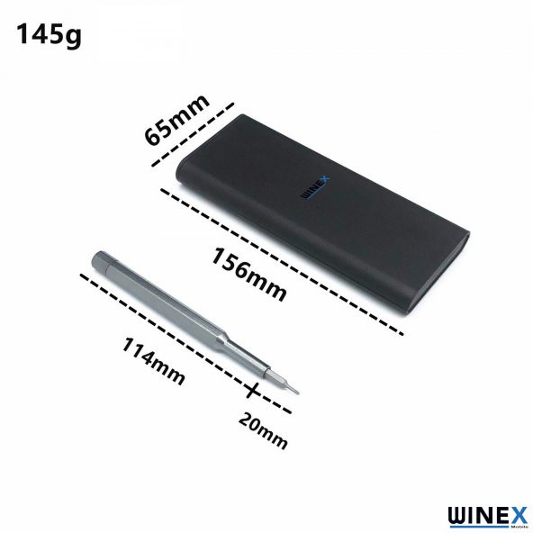 Winex 24lü Hassas Tornavida Seti - 5