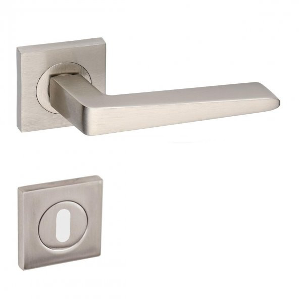 Arpat Porto Kare Rozetli Oda Kapı Kolu Saten - 2