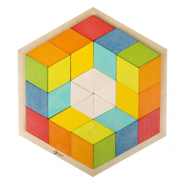 Classic World Ahşap 3D Puzzle - 3