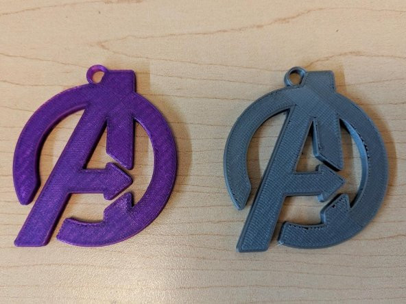Avengers Anahtarlık Plastik Aparat
