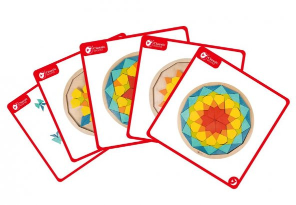 Classic World Ahşap 3D Puzzle ve Mandala Bulmaca - 3