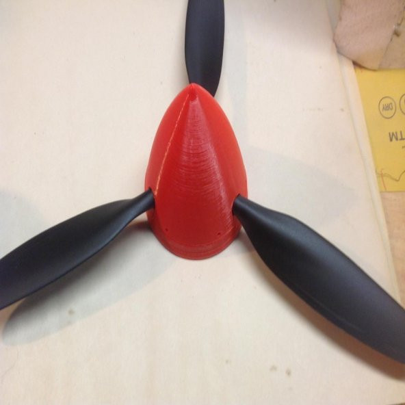 3Dlabprint Spitfire Spinner Plastik Aparat - 5