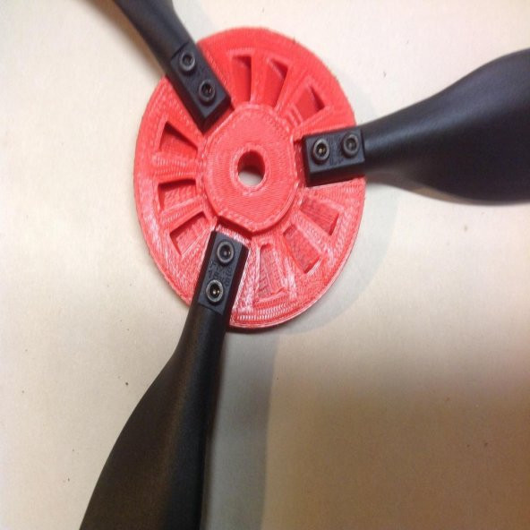 3Dlabprint Spitfire Spinner Plastik Aparat - 6