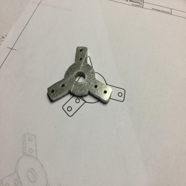 3Dlabprint Spitfire Spinner Plastik Aparat - 9