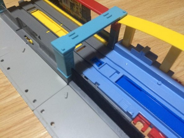 İstasyonun Fance (Elevated Platail İstasyonu Seçeneği Parçaları) Plastik Aparat - 2