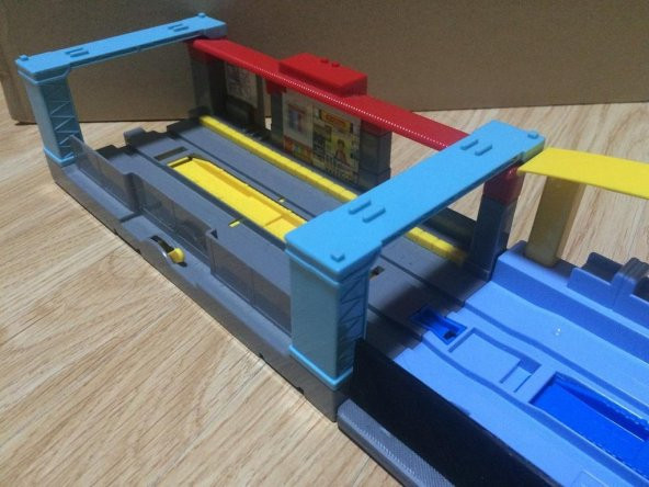 İstasyonun Fance (Elevated Platail İstasyonu Seçeneği Parçaları) Plastik Aparat - 6