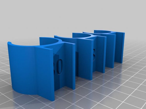 Led Profil - Boru Kelepçesi (30Mm, 28Mm, 25Mm) Plastik Aparat