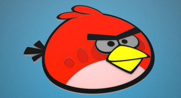 Kızgın Kuş Kırmızı Plastik Aparat - 1