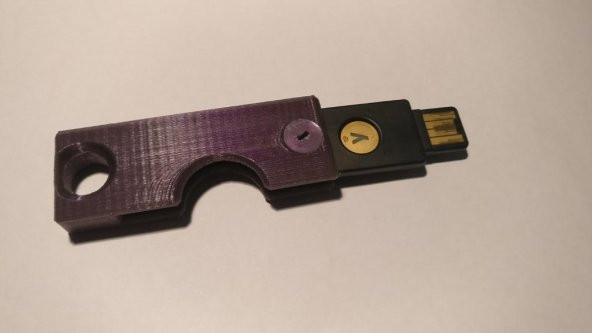Yubikey 5 Nfc Menü Plastik Aparat