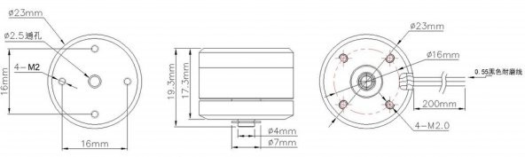 Micro Storm32 Bgc De Basılmış Baskılı Gimbal Plastik Aparat - 3