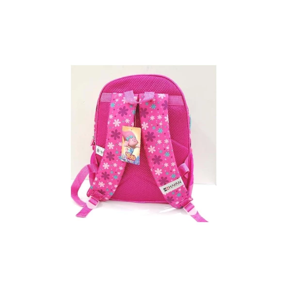 Hakan Çanta Lisanslı Trolls Pembe Okul Çantası Trolls Pembe Sırt Çantası - 3