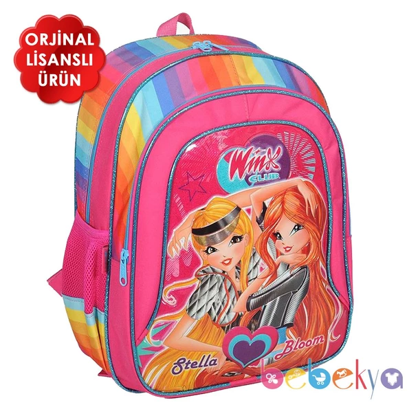Winx Lisanslı Okul Çantası Winx Stella Bloom Sırt Çantası