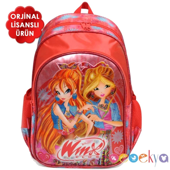Winx Lisanslı Okul Çantası Winx Club Sırt Çantası 63287