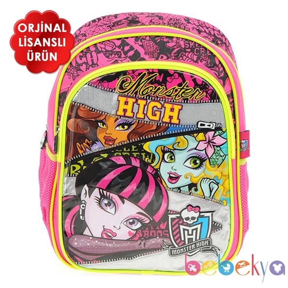 Hakan Çanta Lisanslı Monster High Okul Çantası Monster High Sırt Çantası
