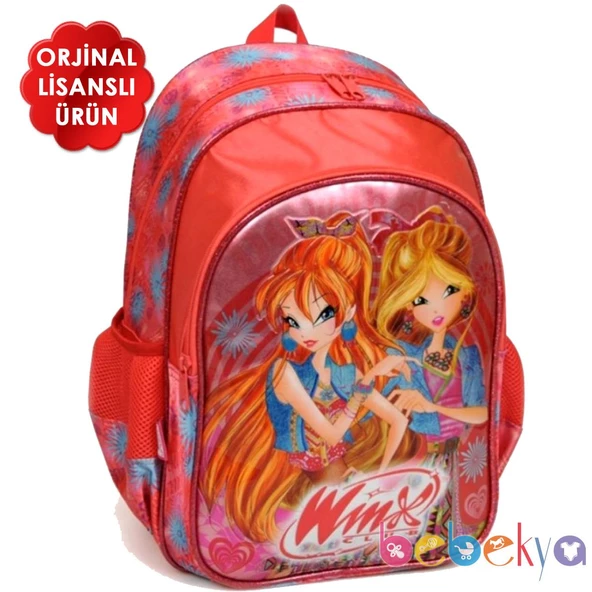 Winx Lisanslı Okul Çantası Winx Club Sırt Çantası 63287 - 4