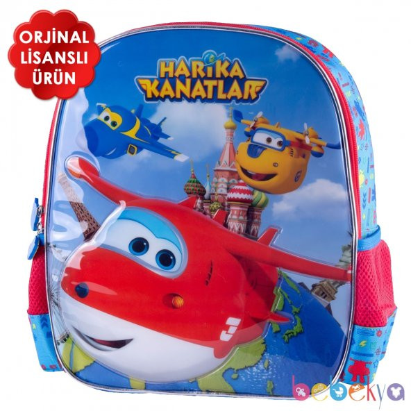 Hakan Çanta Lisanslı Harika Kanatlar Anaokulu Çantası Harika Kanatlar Anaokulu Sırt Çantası 89063