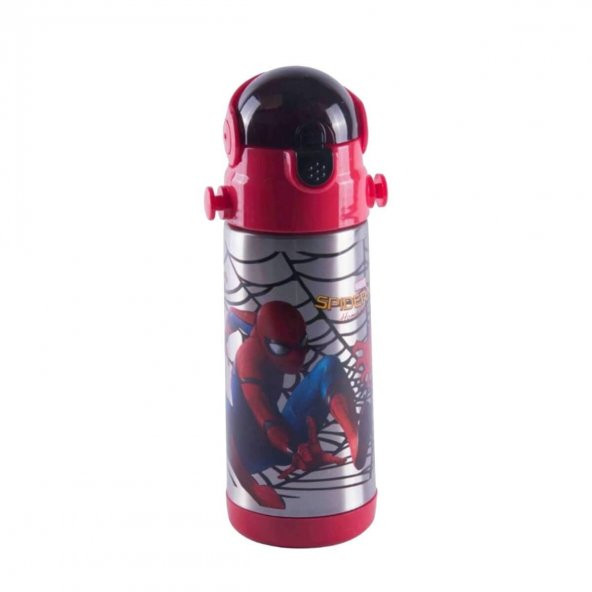 Hakan Çanta Spiderman Çelik Matara Orjinal Lisanslı Örümcek Adam Suluk Matara 78612