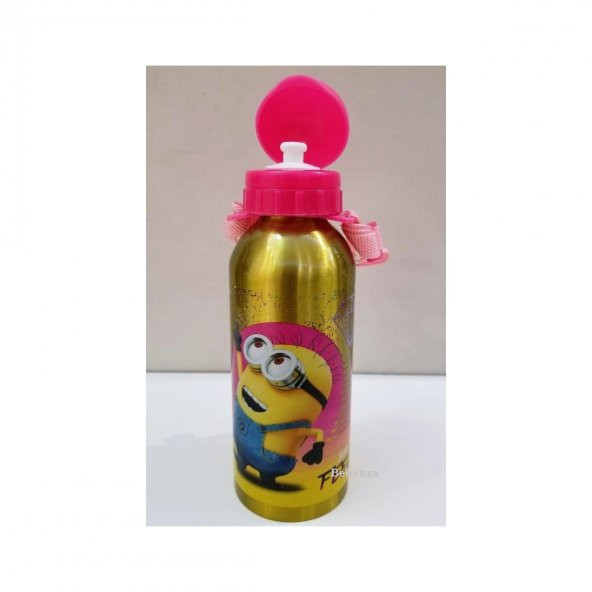 Hakan Çanta Minyonlar Çelik Matara Orijinal Lisanslı Minions Suluk Matara