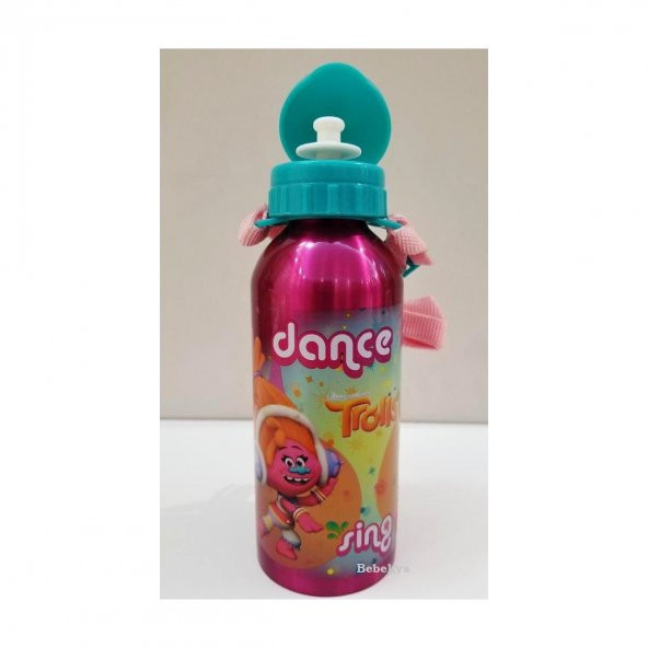 Hakan Çanta Trolls Çelik Matara Orijinal Lisanslı Troller Suluk Matara