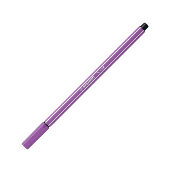 Stabilo Keçe Uçlu Boya Kalemi 1 Mm Erik Moru Keçeli Kalem (10 Lu Paket)