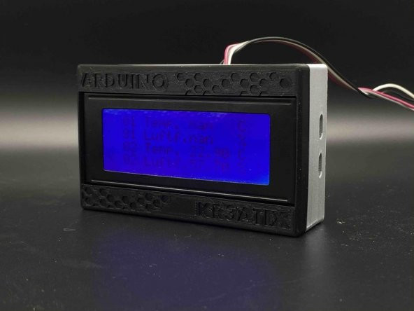 Basit Arduino I2C Lcd Ekran (Kapsamda Dop) Plastik Aparat