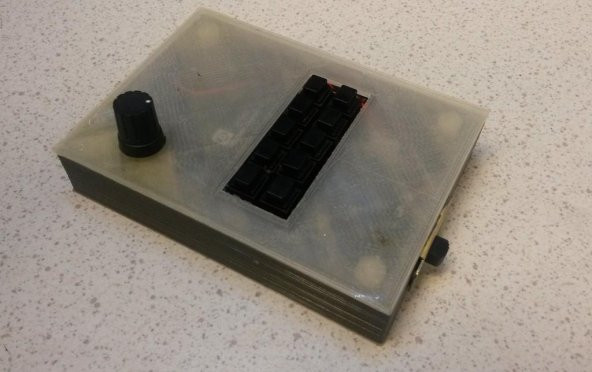 Velleman K4401 Ses Jeneratörü Pcb Kutusu Plastik Aparat