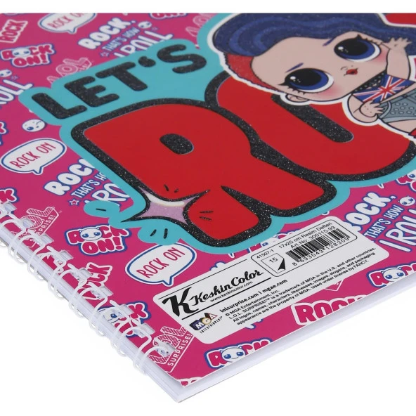 Keskin Color Resim Defteri 15 Yaprak 17 x 25 CM L.O.L. Resim Defteri (24 Lü Paket) - 3