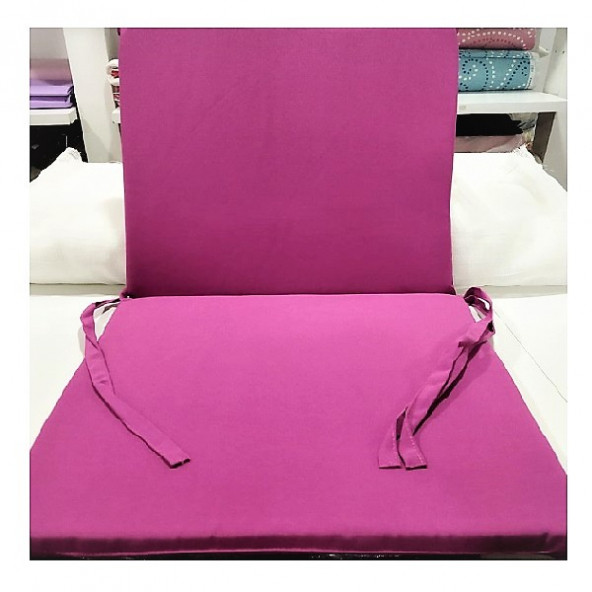 Taç Kristal Bahçe Minder Takımı-Bordo - 5