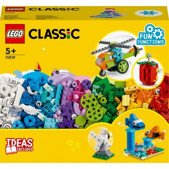 LEGO Classic Yapım Parçaları ve Fonksiyonlar 11019 (500 Parça) - 3