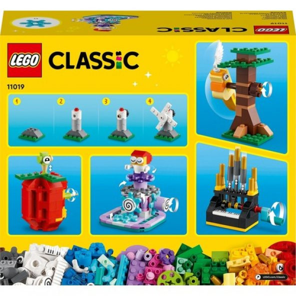 LEGO Classic Yapım Parçaları ve Fonksiyonlar 11019 (500 Parça) - 4