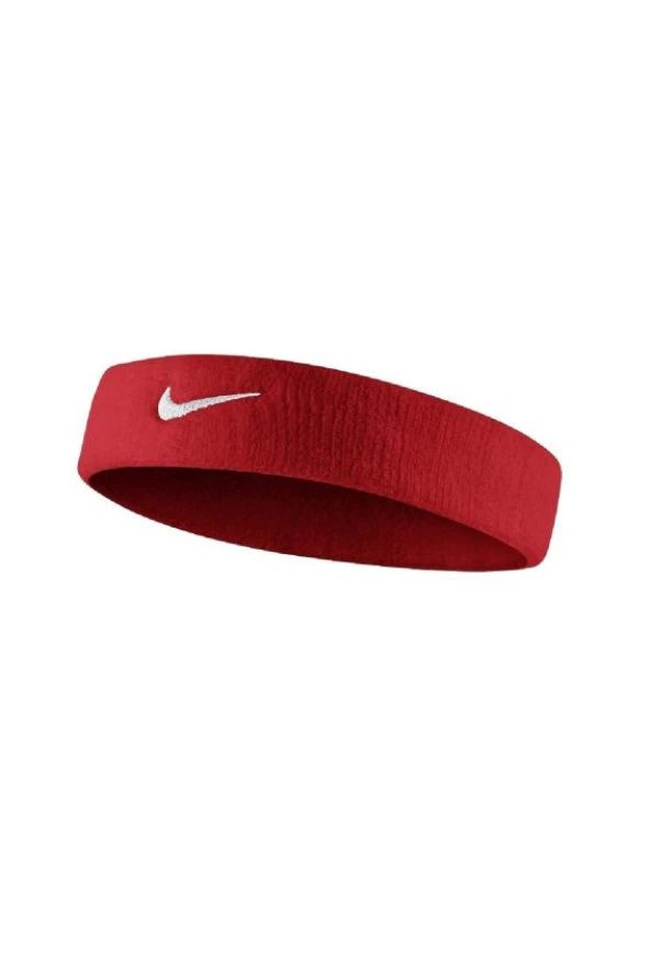 Nike Unisex Saç Bandı Swoosh Alın Ter Bandı  Kırmızı N.NN.07.601