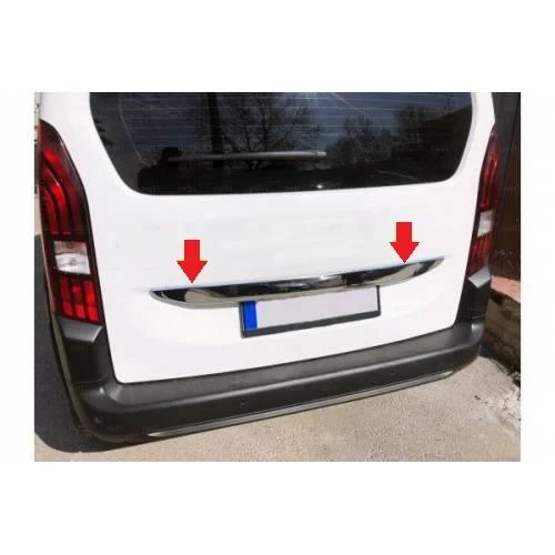 Peugeot Rifter Krom Bagaj Çıtası 2019 ve Üzeri Paslanmaz Çelik ürün görseli 1