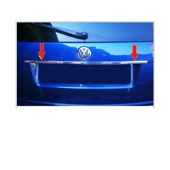 VW Jetta Krom Bagaj Çıtası 2005-2010 arası Paslanmaz Çelik ürün görseli