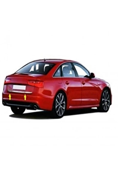 Audi A6 Krom Bagaj Alt Çıtası 2010-2018 Paslanmaz Çelik ürün görseli 1