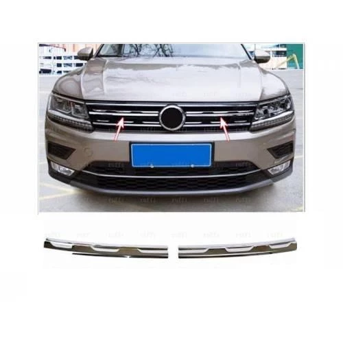 VW Tiguan Krom Ön Panjur 2 prç. 2016-2020 arası COMFORLİNA PAKET Paslanmaz Çelik ürün görseli